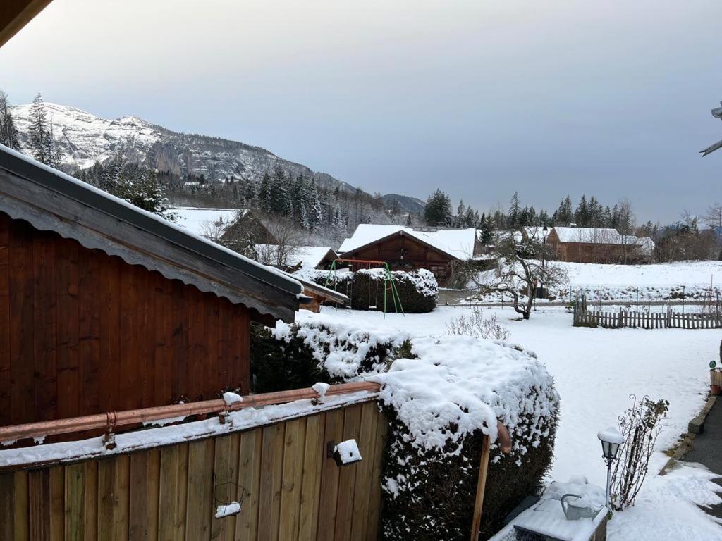 Ferme Savoyarde Renovee 2 Chambres 雷加霍斯达哈施 外观 照片